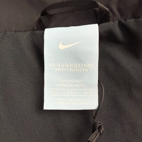 Nike NOCTA Track Jacket Mens XXL Tall 2XL Black Gold Yellow Drake Windbreaker - Picture 5 of 10